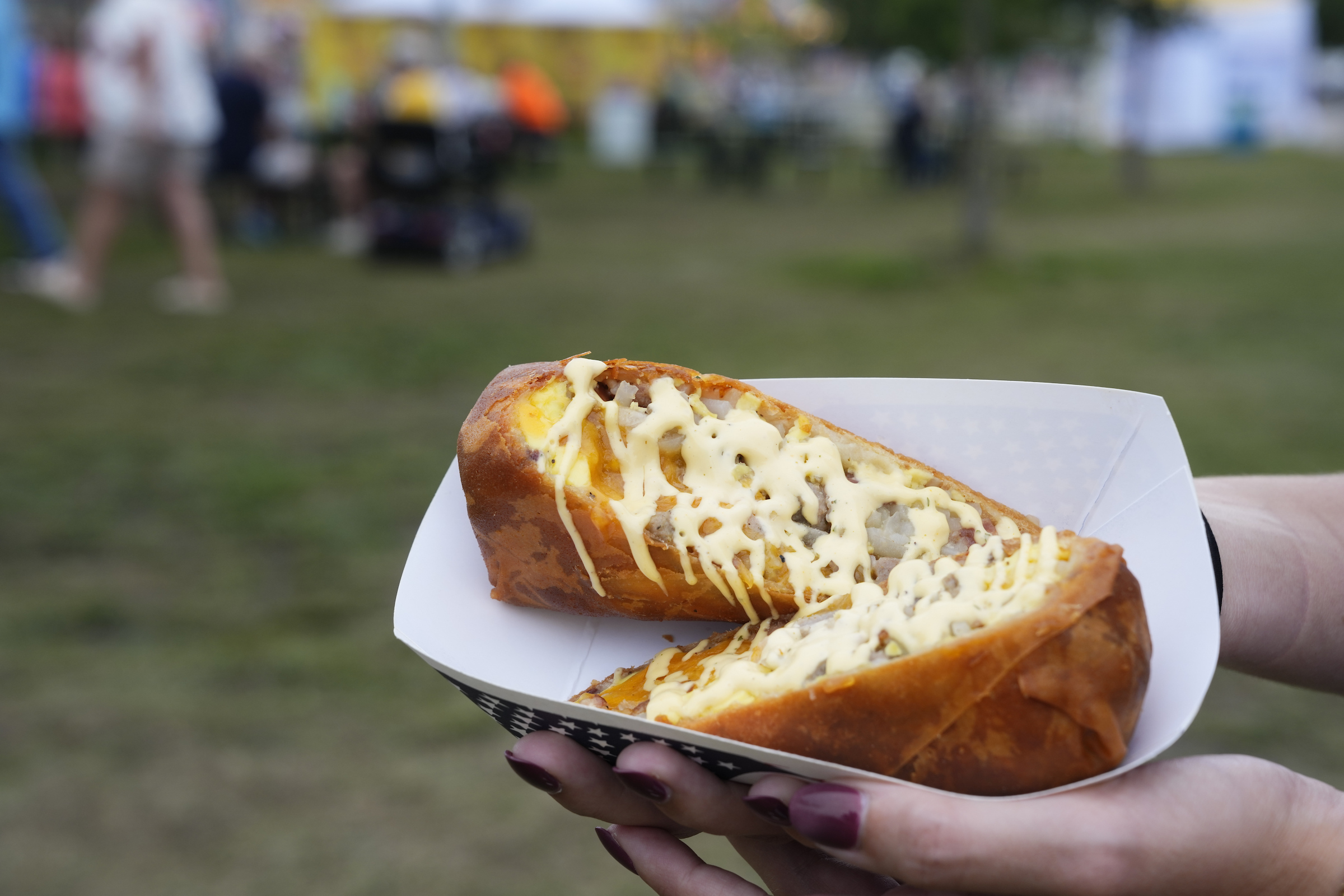 All-American Scrambled Egg Roll
