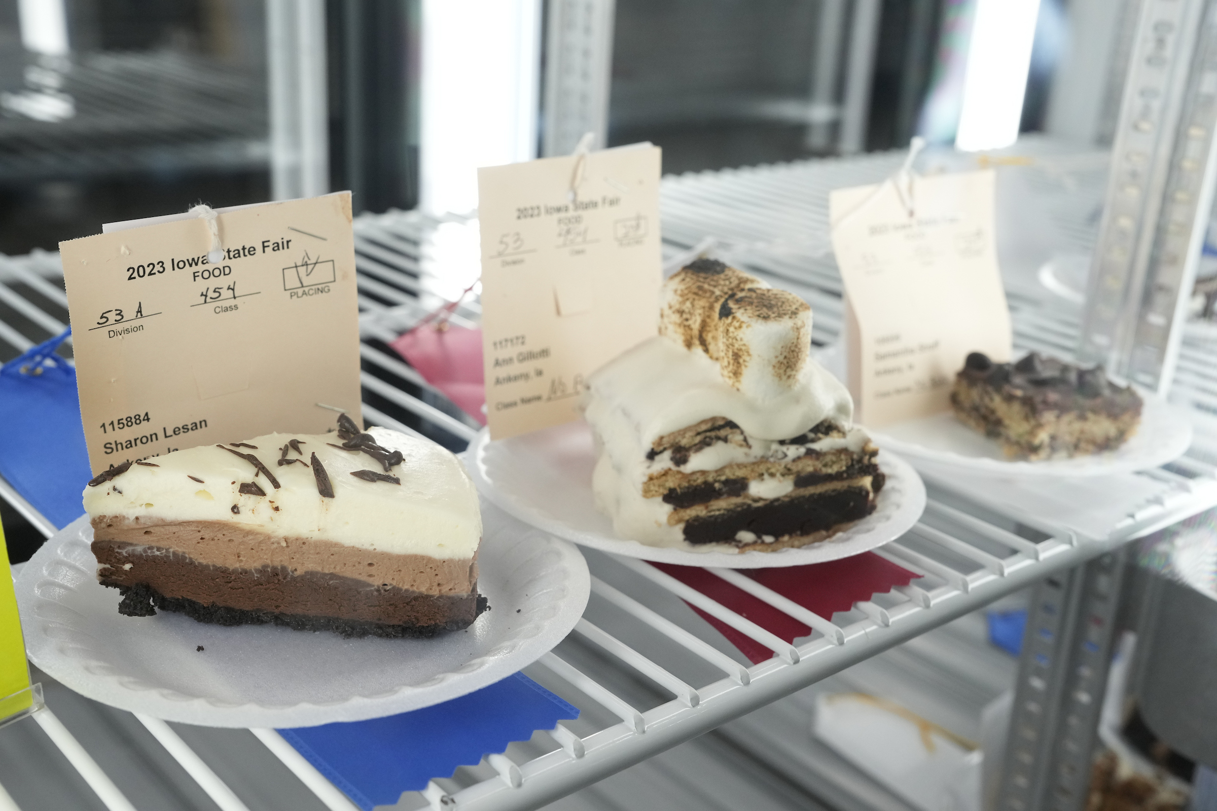 Food entries at the Fair