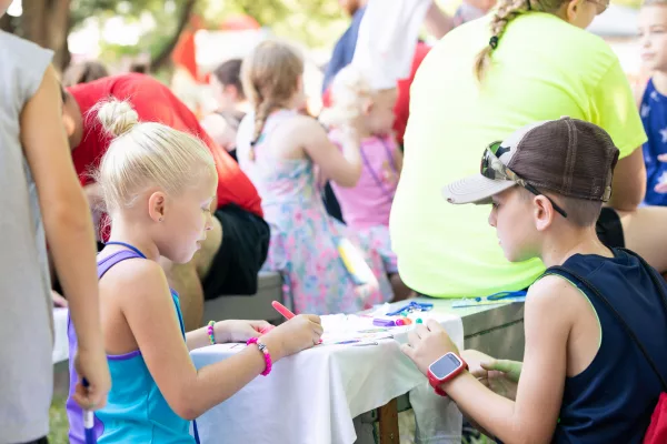 Kids at the Fair