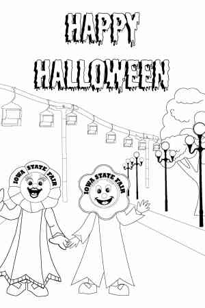 ISF Halloween Coloring Pages