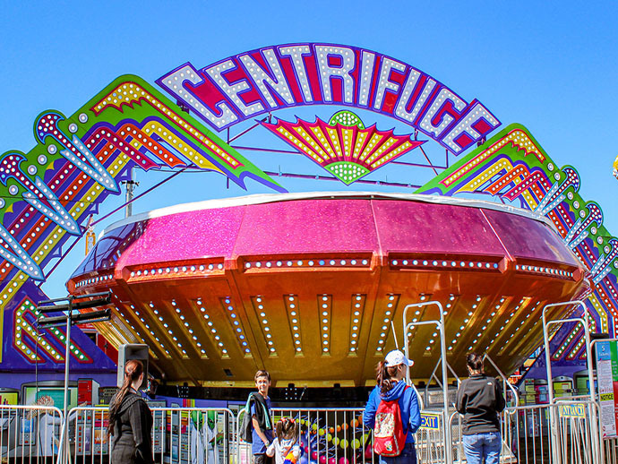 Iowa State Fair Thrill Parks Rides