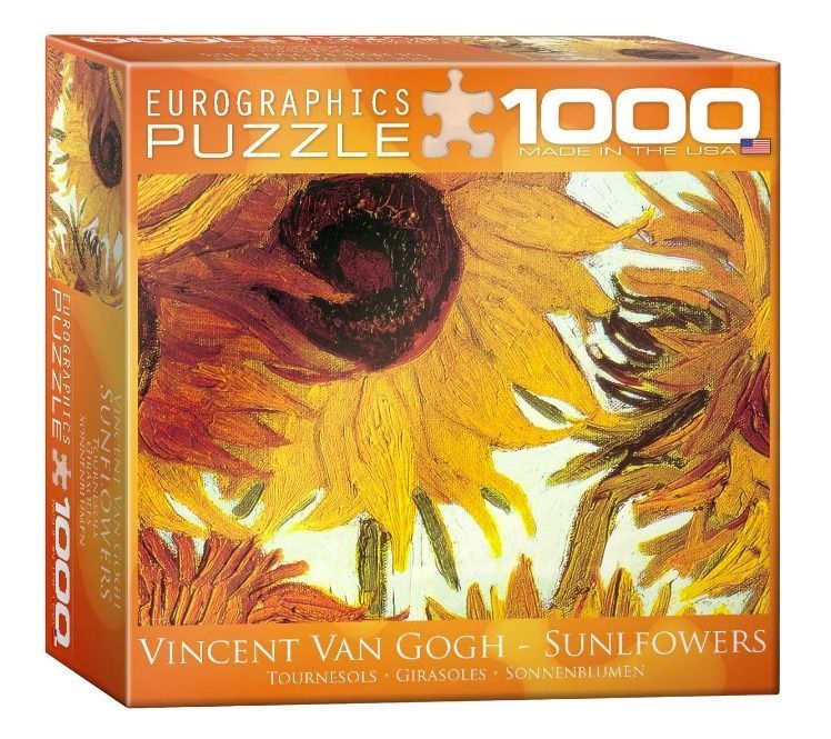 A close-up of Vincent van Gogh