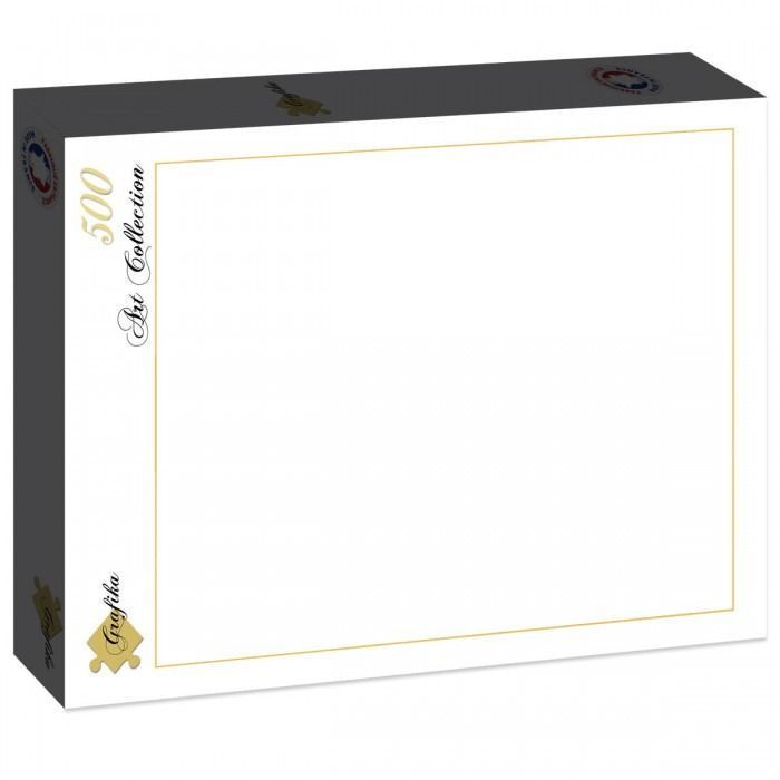 A blank white rectangular space framed by a thin gold line on a white background.