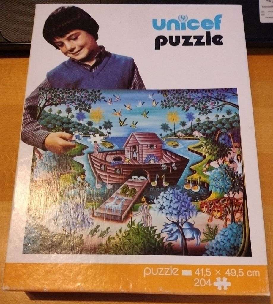 Puzzle Unicef Vintage ~Jeux enfants~ 196 pièces - Code 5700