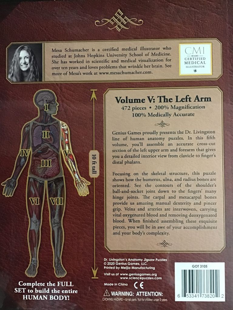 Volume V: The Human Left Arm