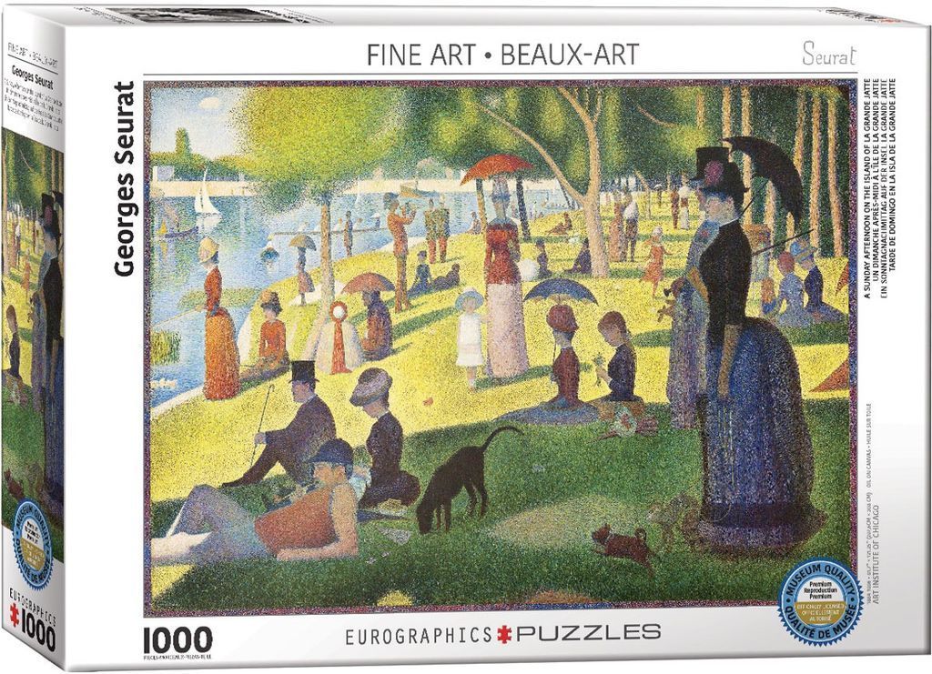 A Sunday Afternoon on the Island of La Grande Jatte by Georges Seurat