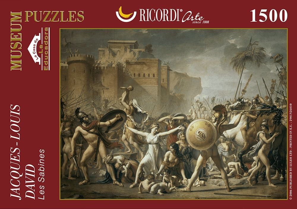 The Intervention of the Sabine Women by Jacques-Louis David