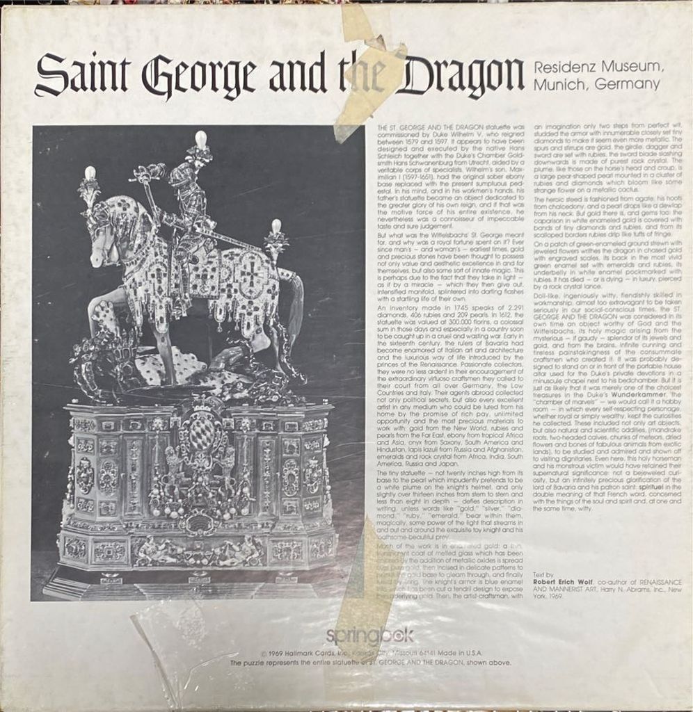 Saint George And The Dragon