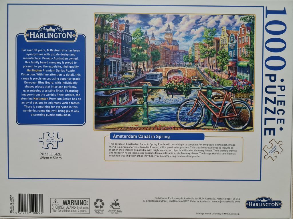 Amsterdam Canal In Spring