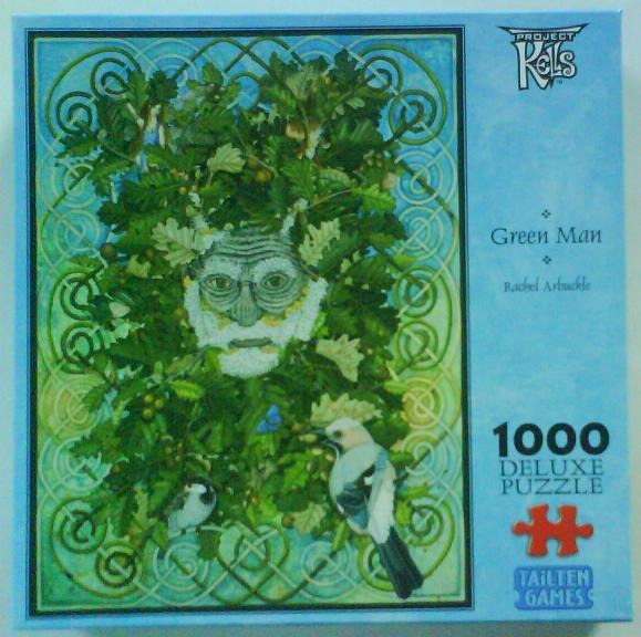 A Celtic-inspired illustration of the Green Man