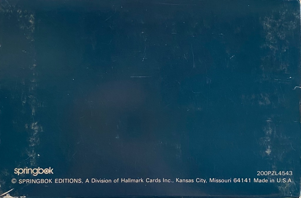 Dark blue background with faint white scratches and text at the bottom.