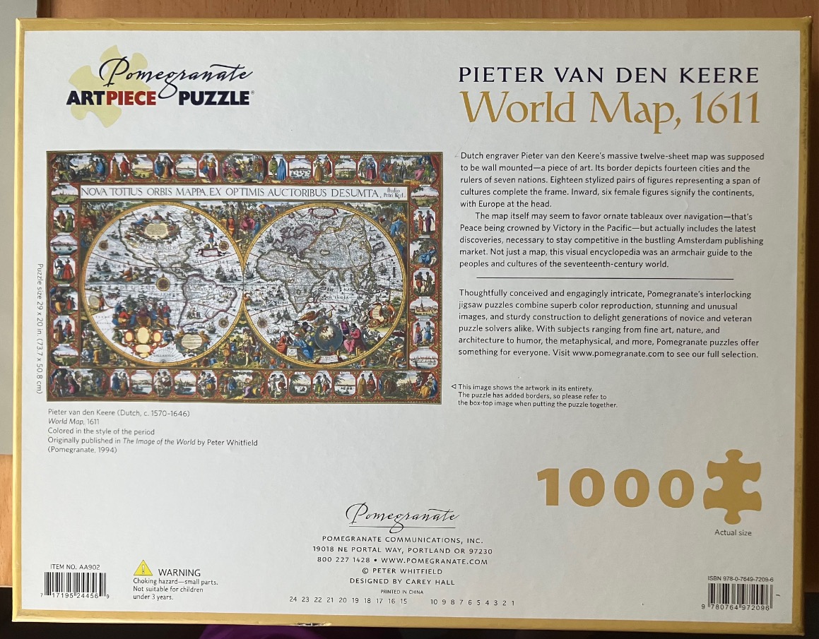 World Map 1611