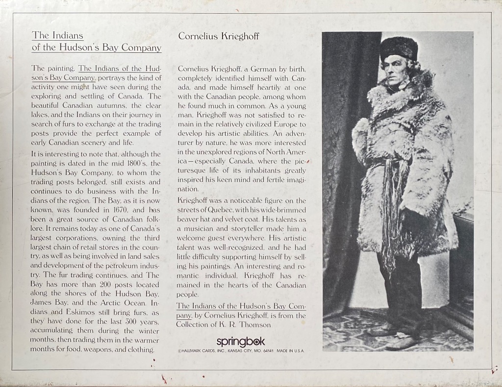 The Indians of the Hudson’s Bay Company