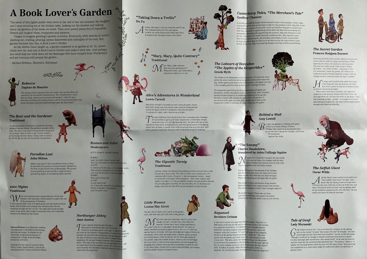 A Book Lover's Garden
