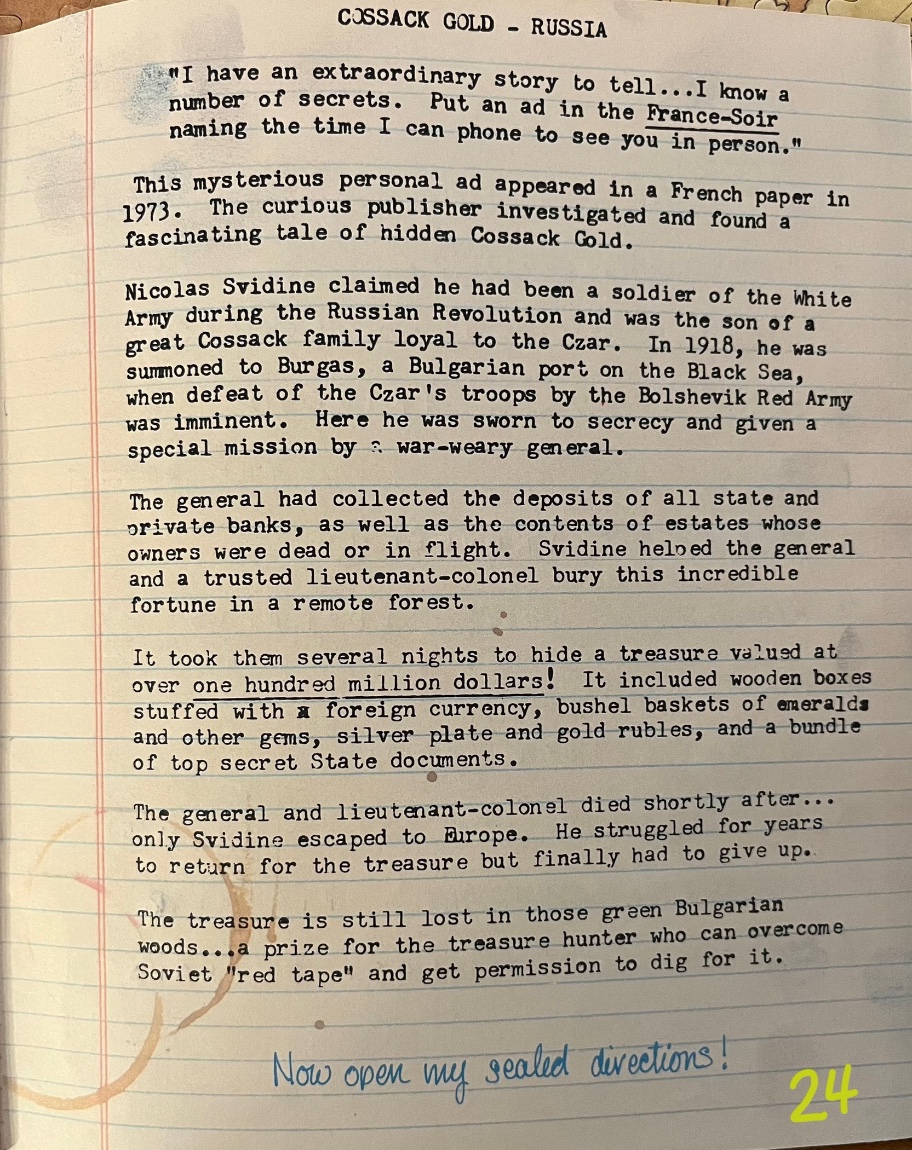 Maclean's $100,000 Treasure Hunt