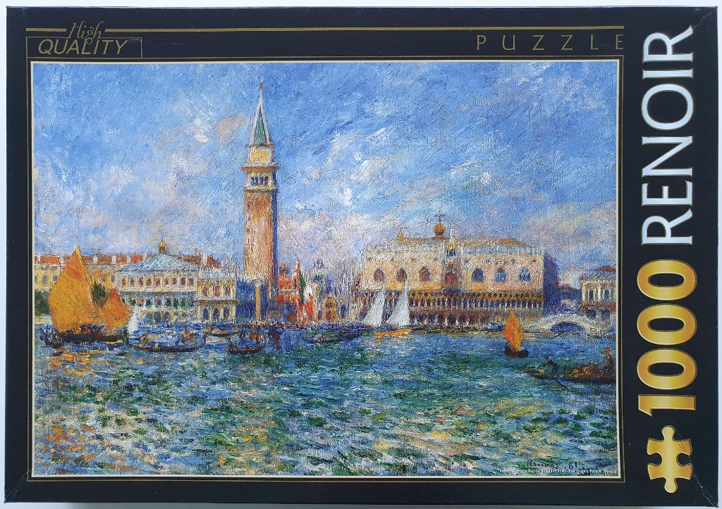 Impressionist oil painting of the Doge