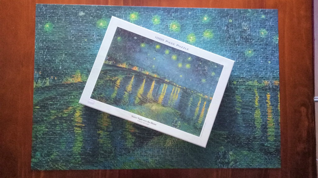 Starry Night over the Rhone by Vincent van Gogh
