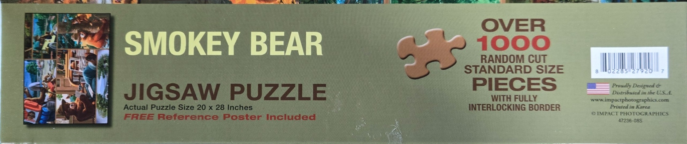 Smokey Bear Jigsaw Puzzle