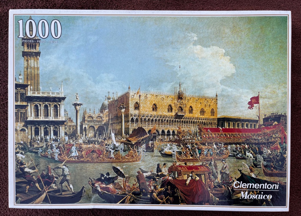 An 18th-century style painting of the Doge