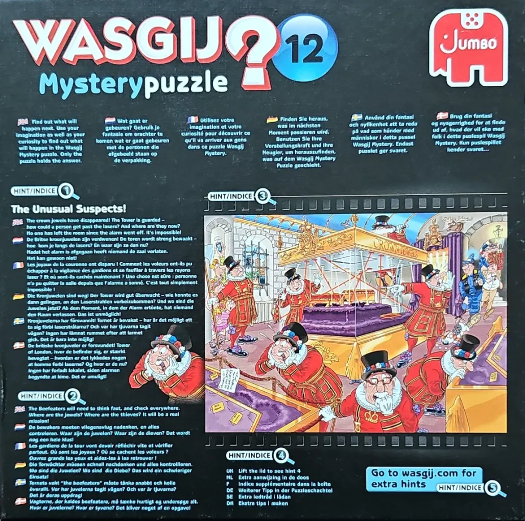 Wasgij Mystery #12 The Unusual Suspects!