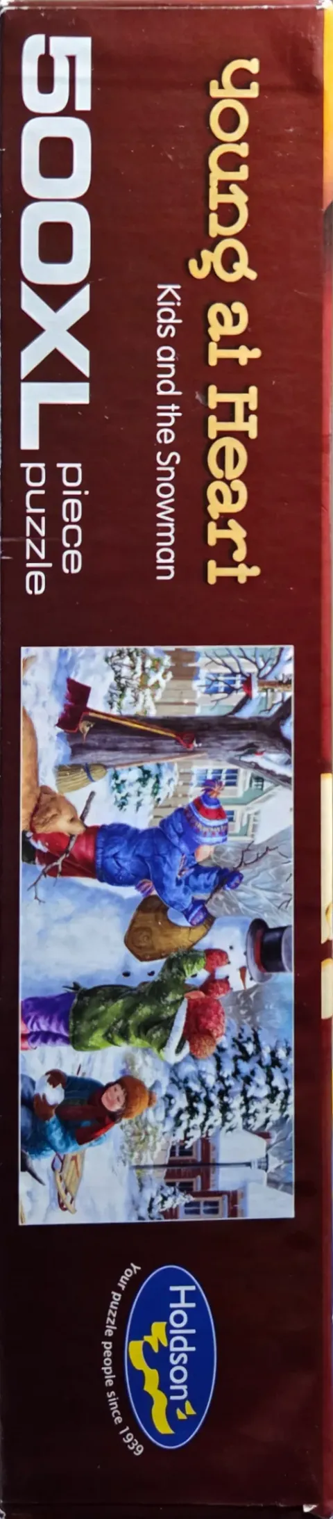 Kids and the Snowman