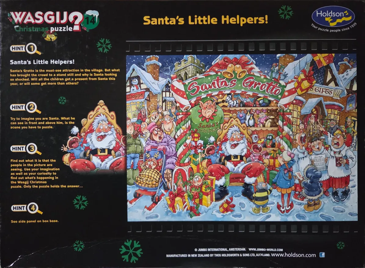 Wasgij Christmas #14 Santa's Little Helpers!