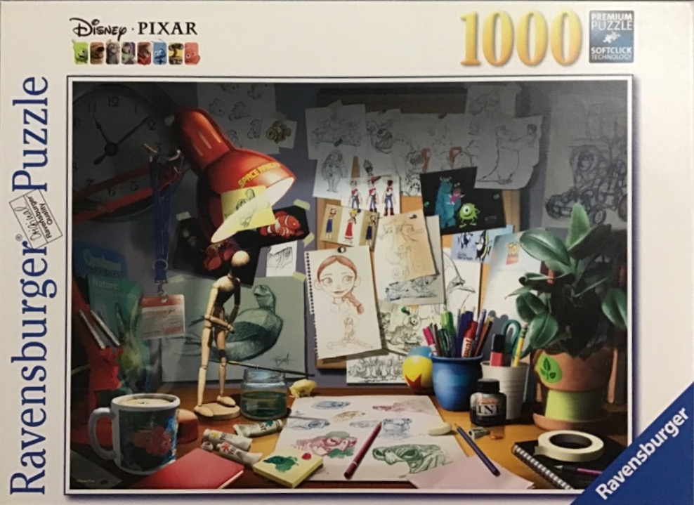 A detailed 3D illustration of an artist