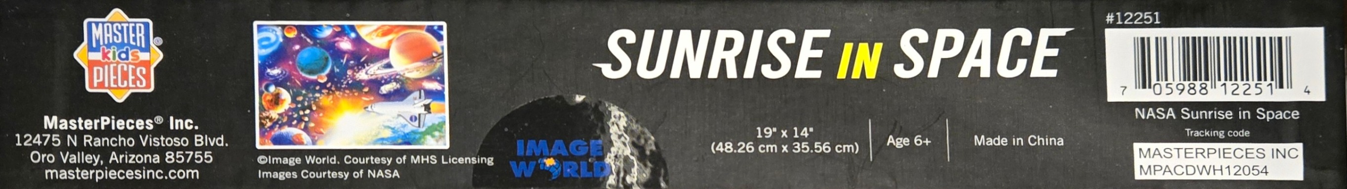 Sunrise in Space
