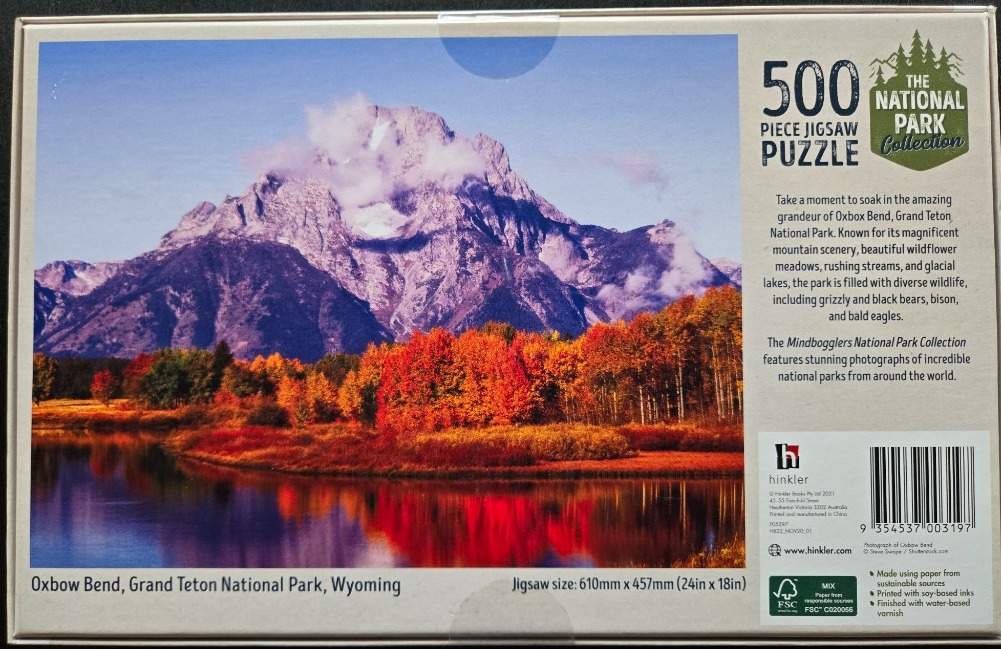 Oxbow Bend, Grand Teton National Park, Wyoming