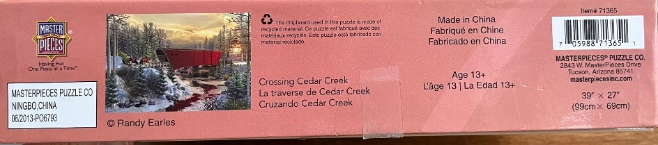 Crossing Cedar Creek