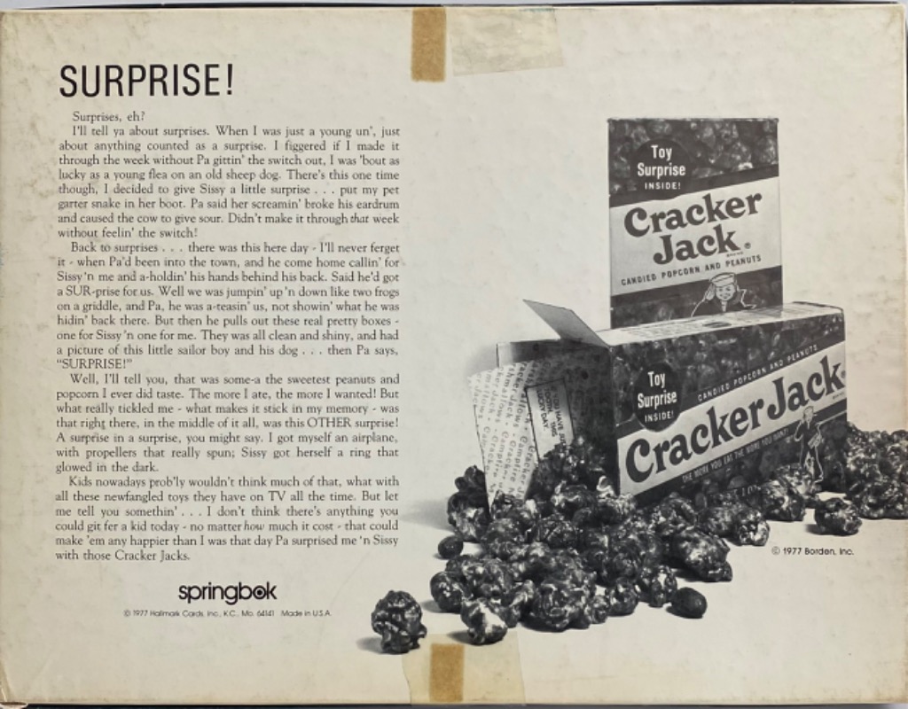 A Cracker Jack Puzzle