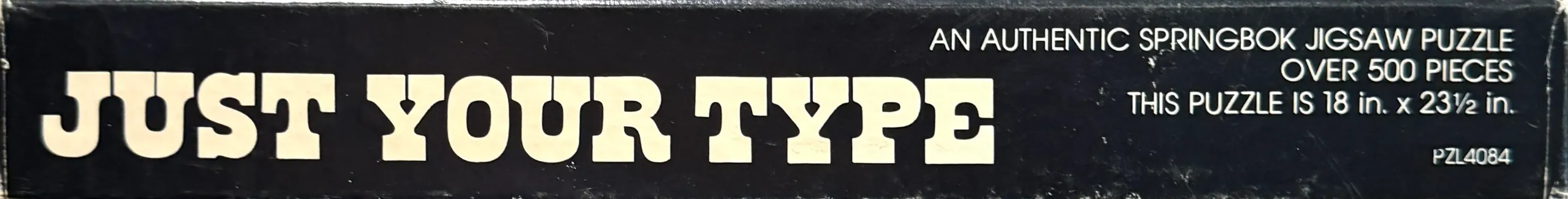Just Your Type