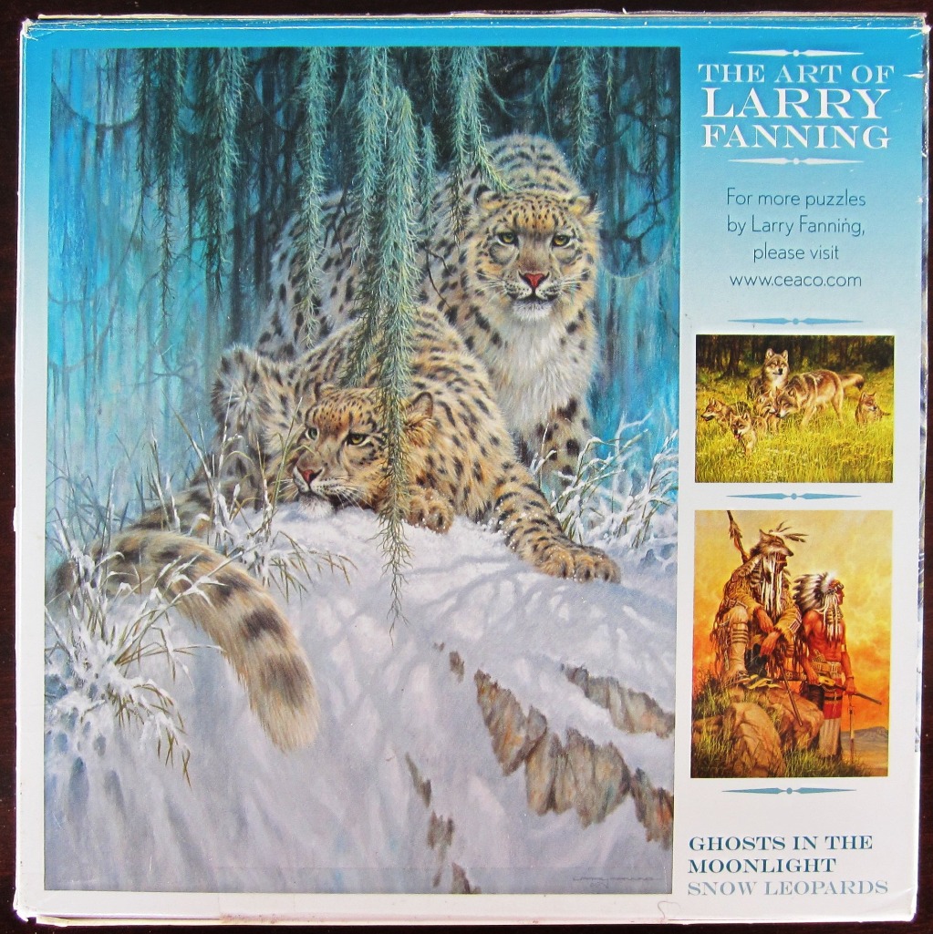 Ghosts in the Moonlight - Snow Leopards