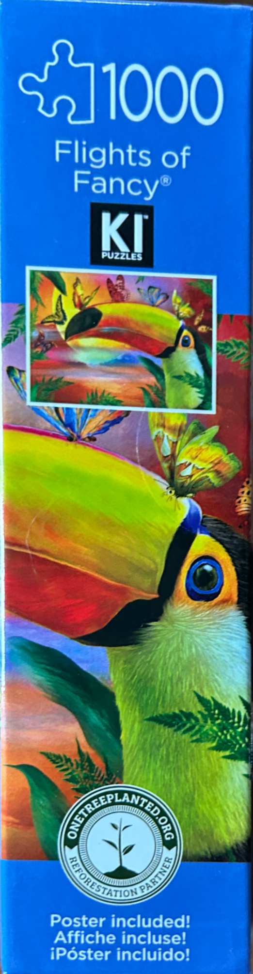 Toucan and Butterflies