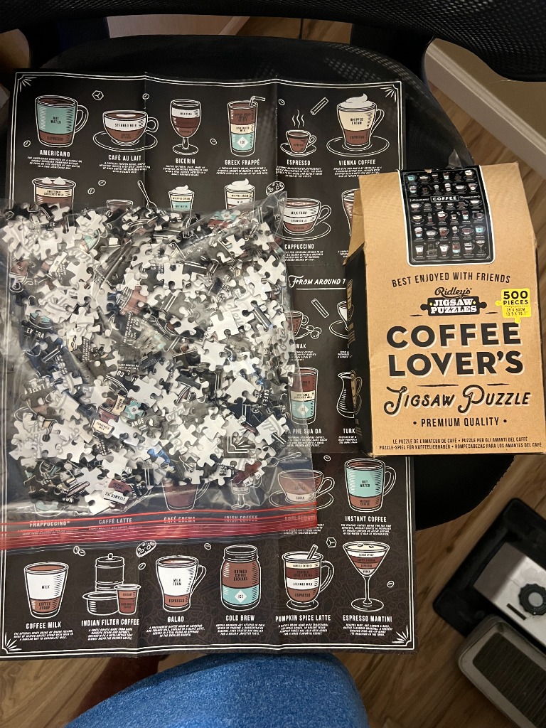 Coffee Lover's Jigsaw Puzzle