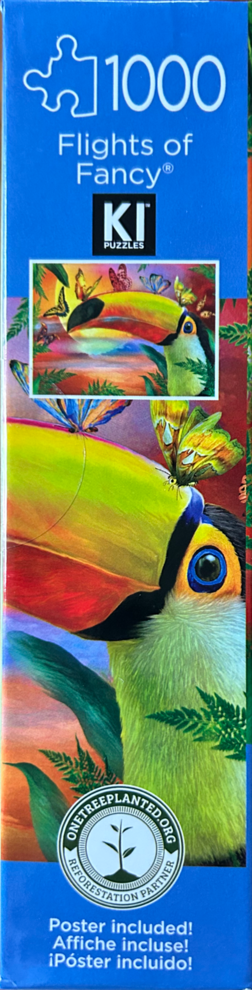 Toucan and Butterflies