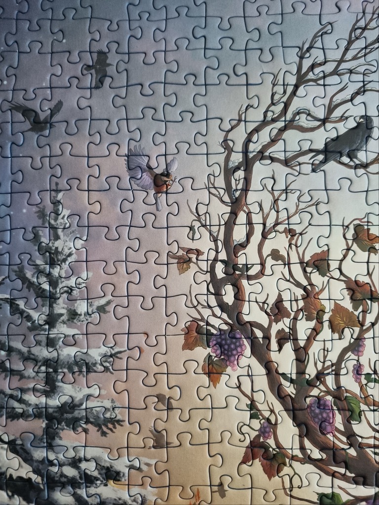 Magical Deer and the four seasons