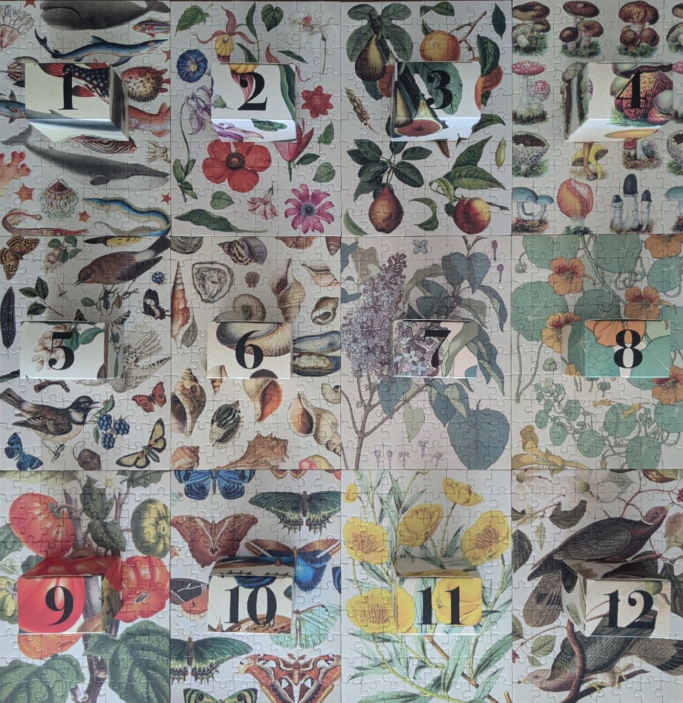 コレクション Reed Puzzle Advent Calendar Vintage Puzzle Advent Calendar Vintage Nature Collection, Reed 80 pieces