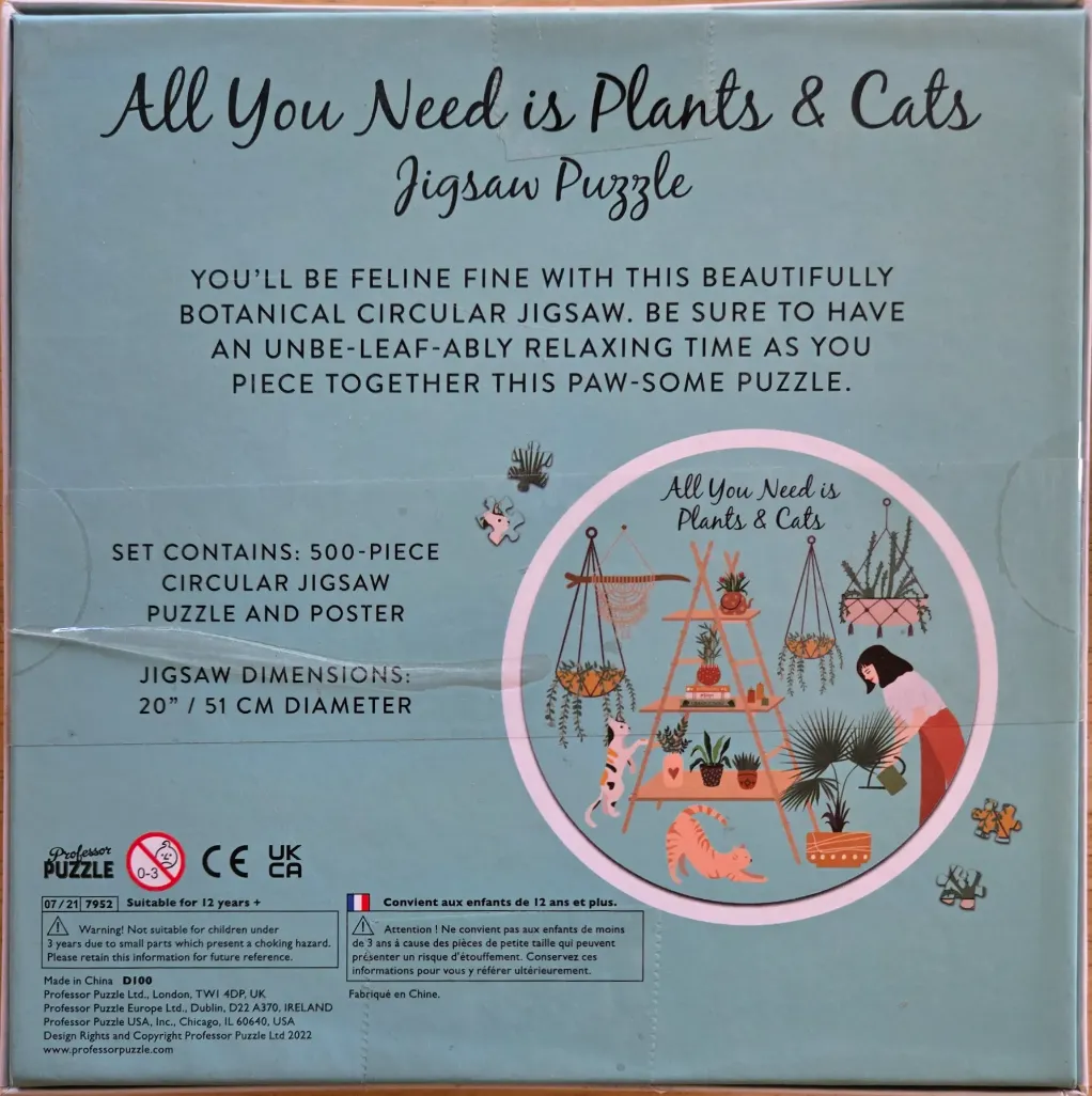 All You Need Is Plants & Cats