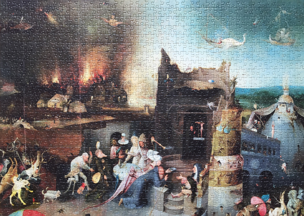 A detailed reproduction of Hieronymus Bosch