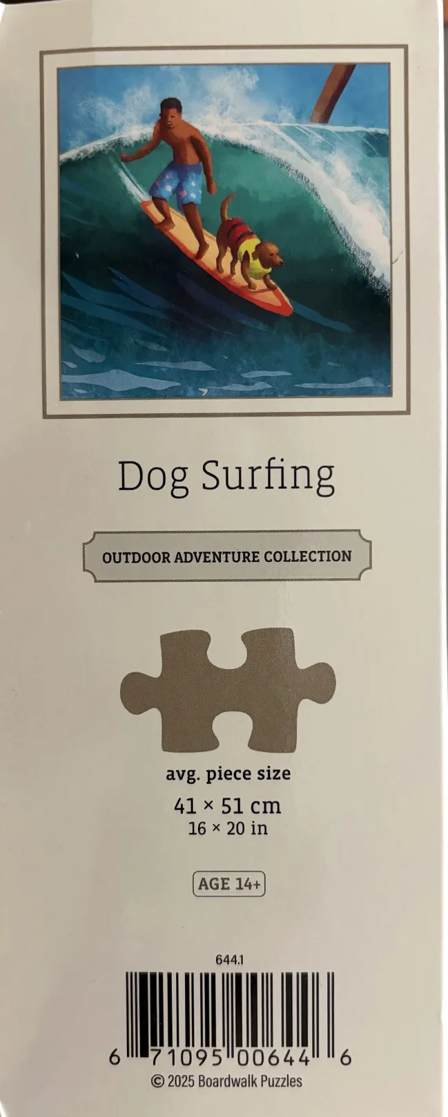 Dog Surfing