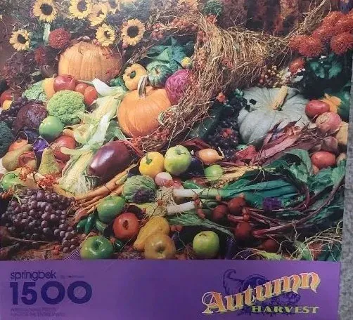 A cornucopia overflowing with a vibrant assortment of autumn harvest vegetables, fruits, and flowers.