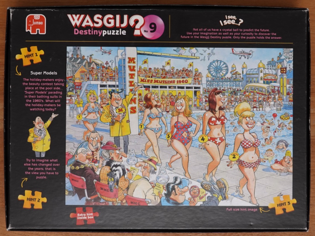 Wasgij Destiny #9 Super Models!