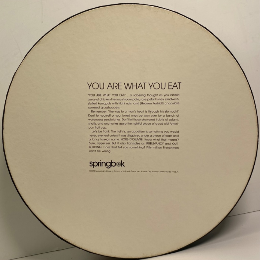 You Are What You Eat