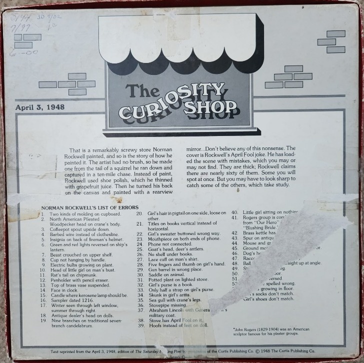 Curiosity Shop