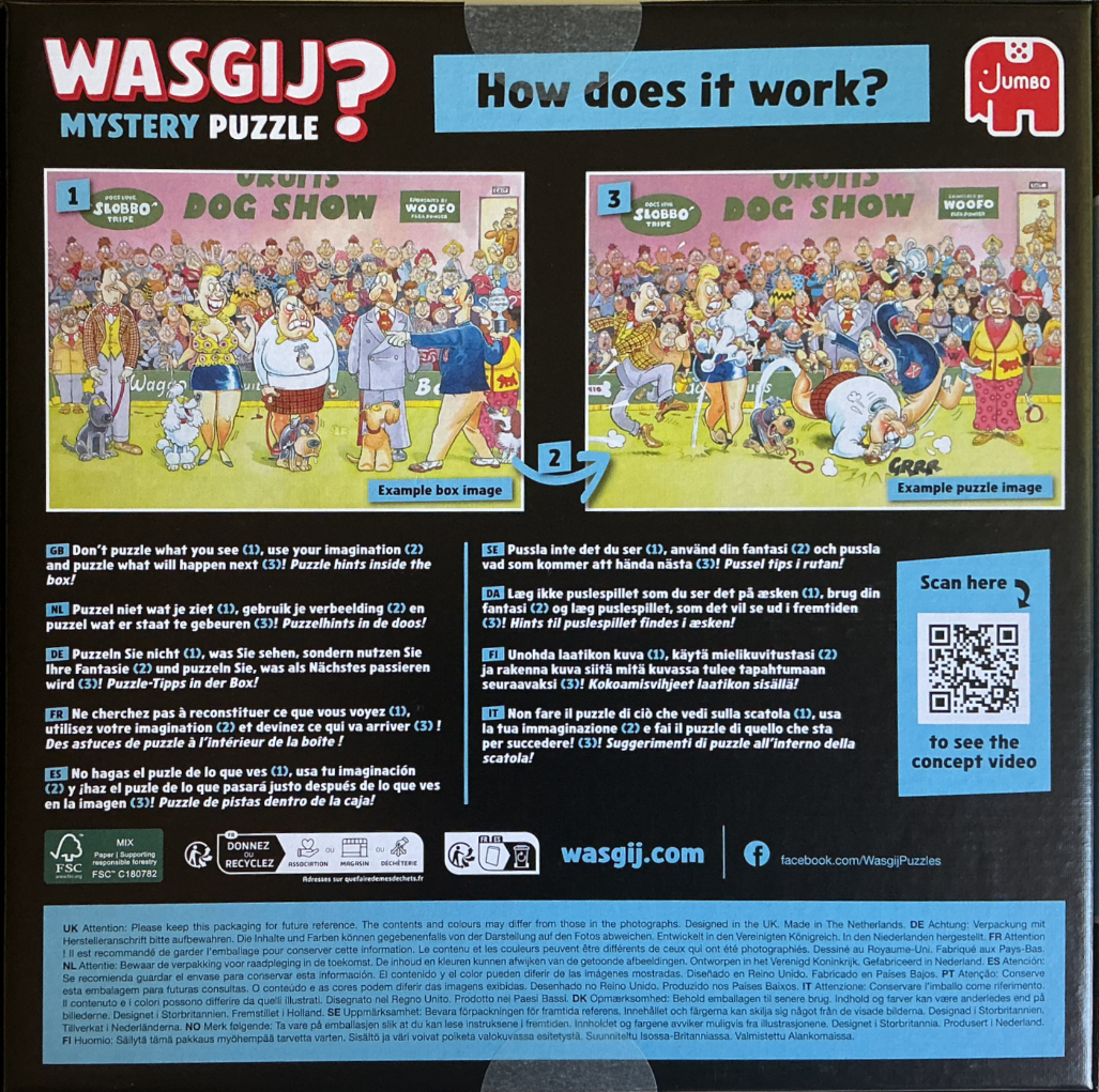 Wasgij Mystery #29 Donation Debacle!