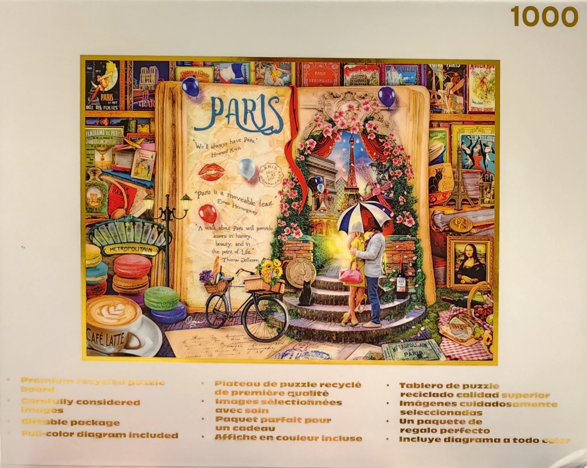 Life is an Open Book: Paris