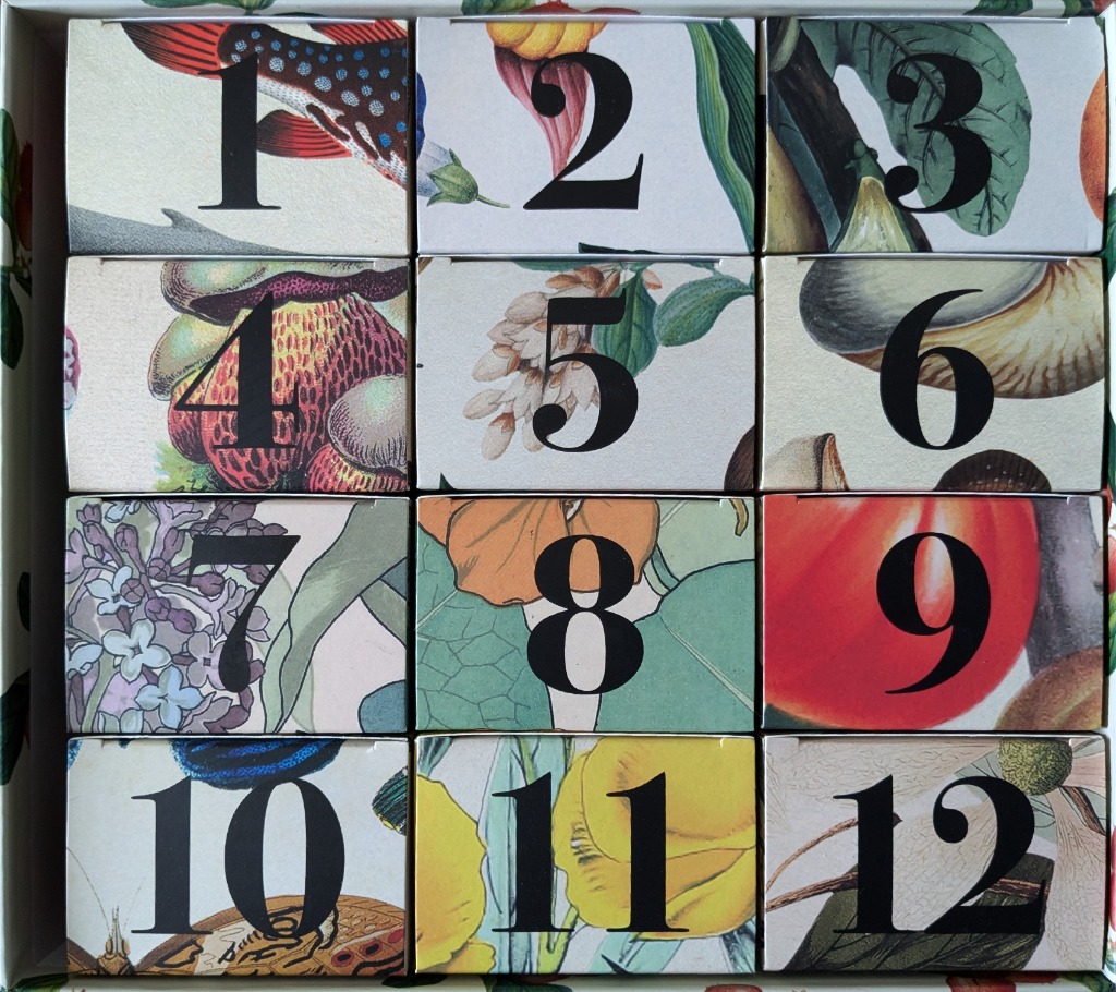 コレクション Reed Puzzle Advent Calendar Vintage Puzzle Advent Calendar Vintage Nature Collection, Reed 80 pieces