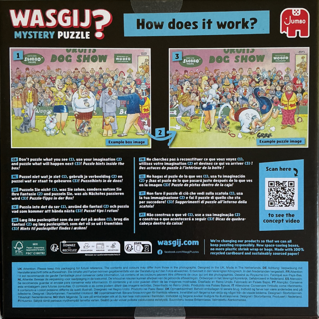 Wasgij Mystery #24 Blight at the Museum!