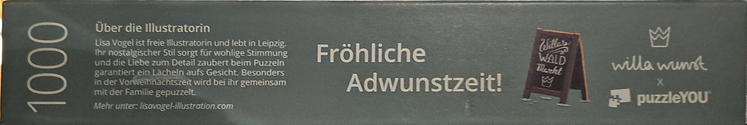 Willa Wunst Adventskalender Waldweihnacht